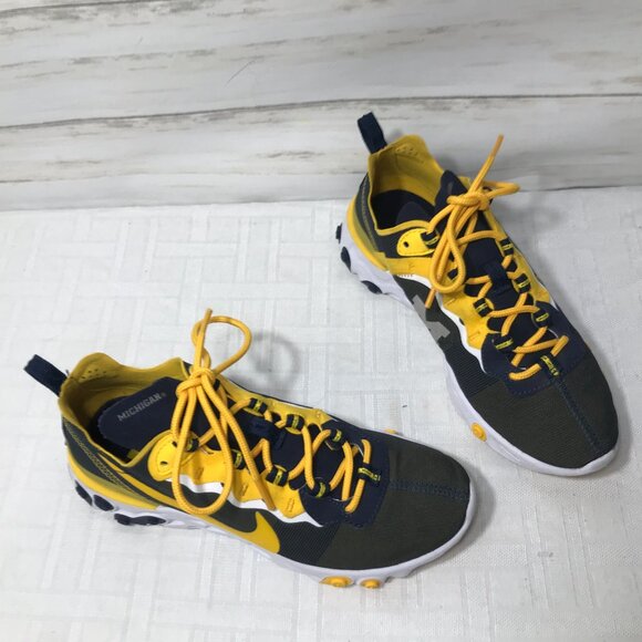 nike react element 55 women's yellow